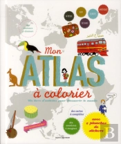 Mon Atlas À Colorier