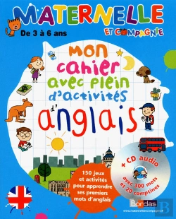 Bertrand.pt - Mon Cahier Avec Plein D'Activites D'Anglais + Cd