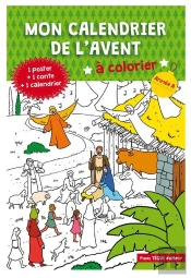 Mon Calendrier De L'Avent À Colorier - Année A