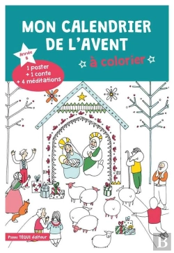 Bertrand.pt - Mon Calendrier De L'Avent À Colorier ; Année B