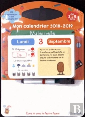 Mon Calendrier Memoniak 2018-2019 Maternelle