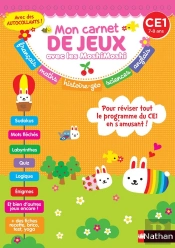 Mon Carnet De Jeux Moshi Moshi Ce1