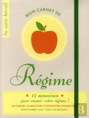 Mon Carnet De Regime  - Edition 2012