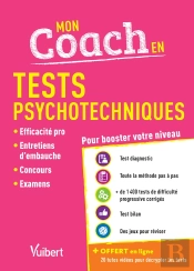 Mon Coach En Tests Psychotechniques ; Pour Booster Votre Niveau