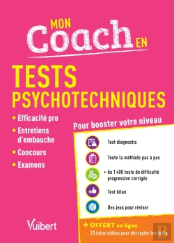 Bertrand.pt - Mon Coach En Tests Psychotechniques ; Pour Booster Votre Niveau