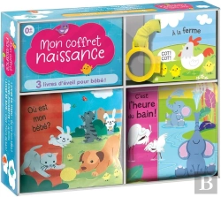 Bertrand.pt - Mon Coffret Naissance - 3 Livres D'Eveil Pour Bebe
