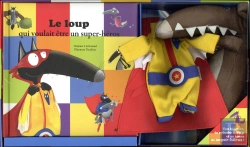 Bertrand.pt - Mon Coffret Peluche A Habiller Loup Super-Heros