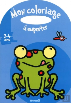 Bertrand.pt - Mon Coloriage À Emporter ; 2-4 Ans ;  Grenouille