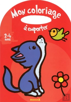 Bertrand.pt - Mon Coloriage À Emporter ; 2-4 Ans ; Loup