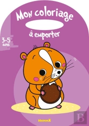 Mon Coloriage A Emporter (3-5 Ans) (Hamster)