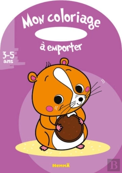 Bertrand.pt - Mon Coloriage A Emporter (3-5 Ans) (Hamster)