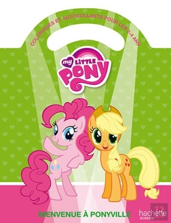 Bertrand.pt - Mon Coloriage A Poignee My Little Pony - Bienvenue A Ponyville
