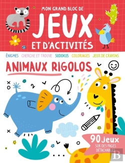 Bertrand.pt - Mon Grand Bloc De Jeux Et D'Activités : Animaux Rigolos