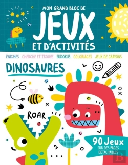 Bertrand.pt - Mon Grand Bloc De Jeux Et D'Activités : Dinosaures