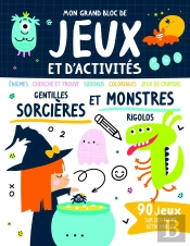 Mon Grand Bloc De Jeux Et D'Activités : Monstres Et Sorcières
