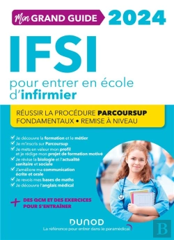 Bertrand.pt - Mon Grand Guide Ifsi 2024 Pour Entrer En Ecole D'Infirmier - Reussir La Procedure Parcoursup + Fonda