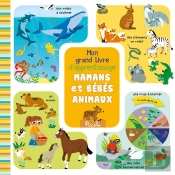 Mon Grand Livre D'Apprentissage : Mamans Et Bébés Animaux