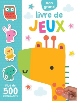 Bertrand.pt - Mon Grand Livre De Jeux ; Plus De 500 Autocollants