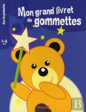 Mon Grand Livret De Gommettes (Ours Jaune)