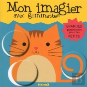 Mon Imagier Avec Gommettes (Chat)