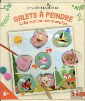 Mon Jeu De Galets Morpions - Coffret Avec Accessoires