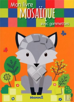 Bertrand.pt - Mon Livre Mosaique Avec Gommettes (Loup)