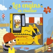 Mon Livre Puzzle ; Les Engins De Chantier