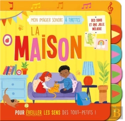 Bertrand.pt - Mon Livre Sonore : Mon Imagier Sonore À Tirettes : La Maison