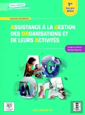 Mon Métier, Mes Compétences : Assistance À La Gestion Des Organisations Et De Leurs Activités ; 1re Bac Pro ; Pochette Élève (Édition 2021)