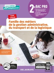 Mon Métier, Mes Compétences : Famille Des Métiers De La Gestion Administrative Du Transport Et De La Logistique ; 2de Bac Pro Gatl ; Pochette Élève (Édition 2020)