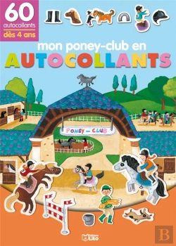 Bertrand.pt - Mon Petit Monde En Autocollants : Mon Poney-Club