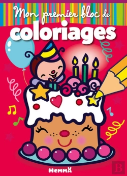 Bertrand.pt - Mon Premier Bloc De Coloriages (Anniversaire)