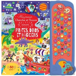 Bertrand.pt - Mon Premier Cherche Et Trouve Sonore - Pirates, Dinos Et Magiciens