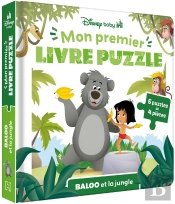 Mon Premier Livre Puzzle : Disney Baby : Baloo Et La Jungle