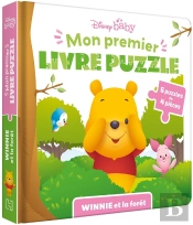 Mon Premier Livre Puzzle : Disney Baby : Winnie Et La Forêt