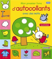Mon Premioer Livre D'Autocollants Avec Des Mots ; 2-4 Ans