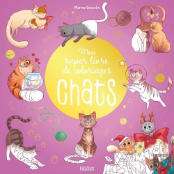 Bertrand.pt - Mon Super Livre De Coloriages Chats