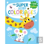 Mon Super Livre De Coloriages - Girafe