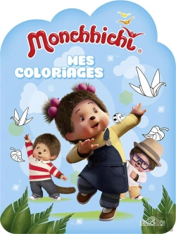 Bertrand.pt - Monchhichi - Mes Coloriages (Bleu)