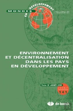 Bertrand.pt - Mondes En Developpement 20081 - N.141 Environ.Et Decentralis.Dans Pays En Dev.
