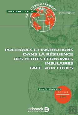Bertrand.pt - Mondes En Développement N° 204 - Politiques Et Institutions Dans La Résilience Des Petites Économies