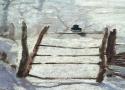Monet Magpie Detail Boxed Holiday Notecards