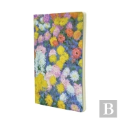 Monetâ€™S Chrysanthemums A4 Unlined Cahier