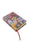 Monetâ€™S Chrysanthemums Midi Dot-Grid Hardback Journal (Elastic Band Closure)