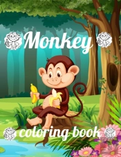 Monkey Coloring Book
