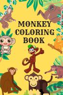 Monkey Coloring Book For Children