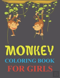 Bertrand.pt - Monkey Coloring Book For Girls