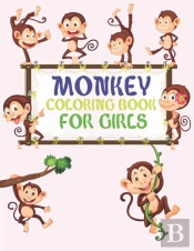 Monkey Coloring Book For Girls