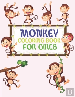 Bertrand.pt - Monkey Coloring Book For Girls