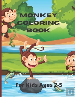 Bertrand.pt - Monkey Coloring Book For Kids Ages 2-5